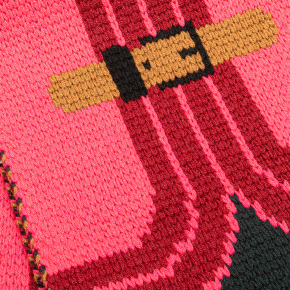 Pre-Loved Hermes Grande Tenue Cashmere Scarf - Picture 3 of 6